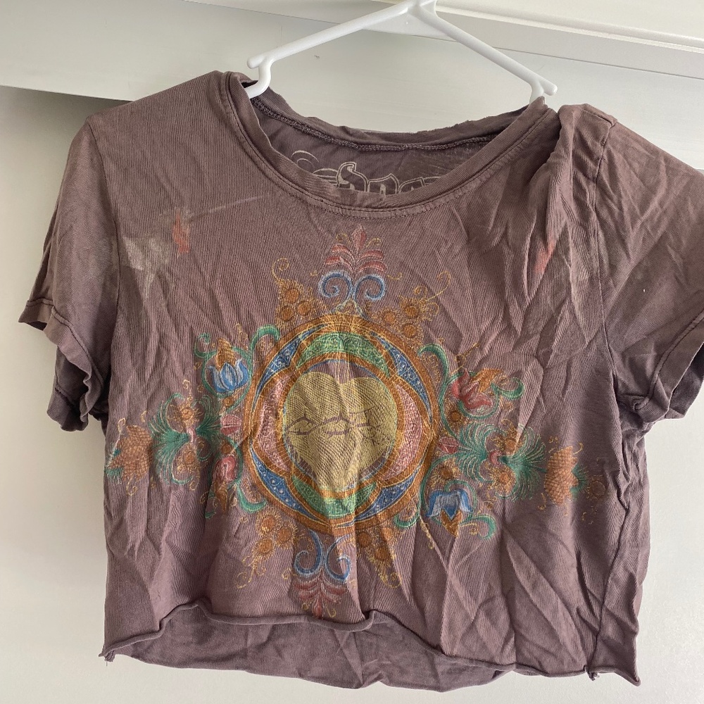 Y2K vintage crop top
